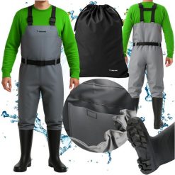 Wodery Wędkarskie Spodniobuty na Ryby 43. Brązowe bielizna termoaktywna TRIZAND, l, bez wzorów, z gumy, bez ramiączek, trekkingowe. Za 129.90 zł.