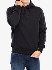 Bluza z kapturem męska Didriksons Ven Hoodie. Czarne bluzy z kapturem Didriksons, l, bez wzorów, z bawełny, z kapturem. Za 338.50 zł.
