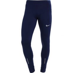 Nike Performance POWER RUNNING Legginsy binary blue/reflective silver. Spodnie treningowe długie marki Nike Performance, z elastanu. W wyprzedaży za 143.20 zł.