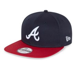 Czapka New Era 950 Atlanta Braves MLB Essential granatowo-czerwona. Czerwone czapki z daszkiem New Era, bez wzorów. Za 169.16 zł.