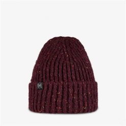 Czapka BUFF Knitted & Fleece Hat Kim. Brązowe czapki zimowe Buff, bez wzorów. W wyprzedaży za 153.20 zł.