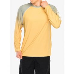 Longsleeve Gramicci Upf-Shield Long Sleeve Top. Żółte bluzki z długim rękawem Gramicci, bez wzorów, bez kołnierzyka, bez ramiączek. Za 251.99 zł.