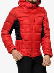 Kurtka puchowa męska Berghaus MTN Arete Ultra Down Hoody. Czerwone kurtki Berghaus, m, bez wzorów, z materiału, bez kaptura. Za 1,285.89 zł.