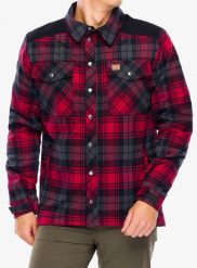 Koszula ocieplana męska Helikon-Tex Winter Warden Shirt. Czerwone koszule Helikon-Tex, na zimę, l, bez wzorów, z materiału, bez kołnierzyka, bez ramiączek. Za 604.99 zł.