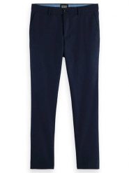 Scotch & Soda Spodnie chino w kolorze granatowym rozmiar: W31/L32. Niebieskie eleganckie spodnie Scotch & Soda, l, z wełny. Za 154.79 zł.