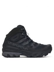 La Sportiva Trekkingi Ultra Raptor 3 Mid Gtx ZFHS109 Czarny. Czarne botki sznurowane La Sportiva, bez wzorów, z materiału, bez zapięcia. Za 999.99 zł.