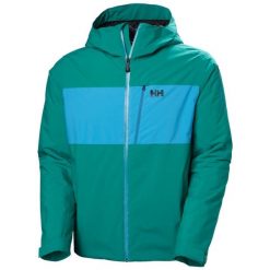 Kurtka narciarska Helly Hansen Gravity. Zielone kurtki narciarskie i snowboardowe Helly Hansen, m, bez wzorów, narciarskie. Za 1,210.00 zł.