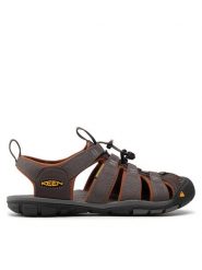 Keen Sandały Clearwater 1014456 Szary. Szare sandały Keen, z materiału, bez zapięcia. Za 379.99 zł.