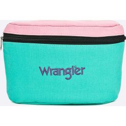 Wrangler - Saszetka. Saszetki i nerki marki Wrangler, w paski, z bawełny. Za 129.90 zł.