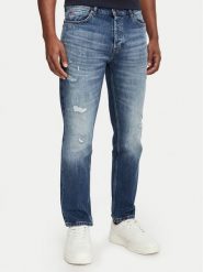 HUGO Jeansy 50561463 Niebieski Tapered Fit. Niebieskie jeansy Hugo, m. Za 549.99 zł.
