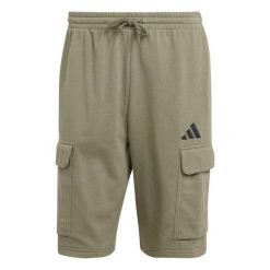 Adidas Sport M Felczy C Spodenki Dorosłych. Brązowe krótkie spodenki sportowe Adidas, m, bez wzorów, z bawełny. Za 196.40 zł.