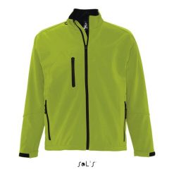 Windbreaker Sol's Relax. Zielone kurtki przeciwdeszczowe SOL'S, m, bez wzorów, bez kaptura. W wyprzedaży za 229.50 zł.
