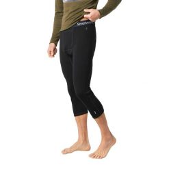 Spodnie męskie Smartwool Classic Thermal Merino Base Layer 3/4 Bottom Boxed. Czarne bielizna termoaktywna Smartwool, l, bez wzorów, z wełny, bez ramiączek, trekkingowe. Za 369.99 zł.