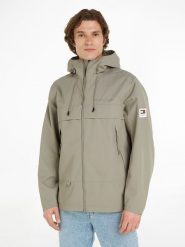 TOMMY JEANS Kurtka przejściowa w kolorze zielonym rozmiar: M. Zielone kurtki Tommy Jeans, m, bez wzorów, z jeansu, bez kaptura. Za 311.03 zł.