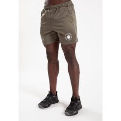 Broxton Szorty - zielony. Zielone szorty GORILLA WEAR, m, bez wzorów. Za 209.00 zł.
