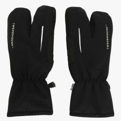 Rękawiczki Narciarstwo Unisex Nordic Wiatroszczelny. Czarne rękawiczki SWEDEMOUNT, bez wzorów, z materiału. Za 129.99 zł.
