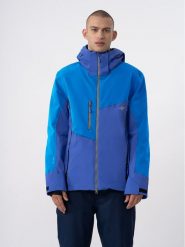 4F Kurtka narciarska 4FAW23TTJAM286 Niebieski Regular Fit. Niebieskie kurtki narciarskie i snowboardowe 4F, m, bez wzorów, z syntetyku, narciarskie. Za 1,279.00 zł.