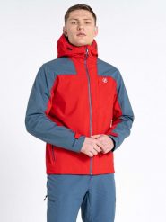 Dare 2b Kurtka softshellowa "Diluent Era" w kolorze czerwono-szarym rozmiar: M. Czerwone kurtki outdoor i hardshell Dare 2B, m, bez wzorów, z materiału, bez kaptura. Za 265.45 zł.