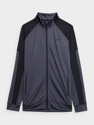 4F Kurtka sportowa w kolorze granatowym rozmiar: M. Niebieskie kurtki outdoor i hardshell 4F, m, bez wzorów, z materiału, bez kaptura, outdoorowe. Za 84.01 zł.