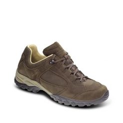 Buty trekkingowe Meindl Lugano. Brązowe trekkingi MEINDL, bez wzorów, z gore-texu, bez zapięcia. Za 979.50 zł.