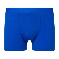 Bokserki męskie icebreaker Anatomica Cool-Lite 001. Niebieskie bokserki Icebreaker, m, bez wzorów. Za 197.99 zł.