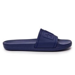 Klapki Męskie Big Star Gumowe Granatowe DD174688 niebieskie. Niebieskie klapki z gumy. Za 128.00 zł.