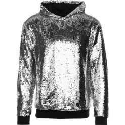Topman PRIDE SEQUIN HOODY Bluza z kapturem silver. Bluzki z długim rękawem marki Topman. Za 359.00 zł.