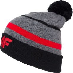 4f Czapka męska H4Z18-CAM009 24M szaro-czarna r. L/XL. Czapki zimowe 4F. Za 53.58 zł.
