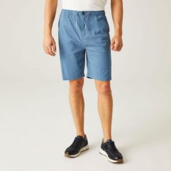 Aldan Chino męskie spodenki. Szare szorty Regatta, m, bez wzorów, z bawełny, eleganckie. W wyprzedaży za 99.99 zł.