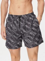 Emporio Armani Szorty kąpielowe EM000688 AF20442 FC026 Czarny Regular Fit. Czarne kąpielówki Emporio Armani, l, bez wzorów, z syntetyku. Za 439.99 zł.