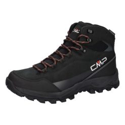 Buty trekkingowe męskie, Myzar Mid. Czarne trekkingi CMP, bez wzorów, z gumy, bez zapięcia. Za 449.00 zł.