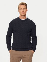 United Colors Of Benetton Sweter 1335U107G Granatowy Regular Fit. Niebieskie swetry rozpinane United Colors Of Benetton, m, bez wzorów, z syntetyku, bez kołnierzyka, bez ramiączek. Za 219.99 zł.