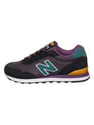 New Balance Skórzane sneakersy "515" w kolorze czarno-morsko-fioletowym rozmiar: 42,5. Czarne buty sportowe casual New Balance, bez wzorów, bez zapięcia. Za 271.95 zł.