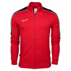 Męska Kurtka Dresowa Academy DriFIT. Czerwone kurtki Nike, m, bez wzorów, z dresówki, bez kaptura. Za 140.99 zł.