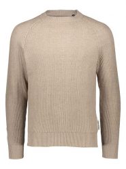 Marc O´Polo Sweter w kolorze beżowym rozmiar: 3XL. Brązowe swetry nierozpinane xl, bez wzorów, z bawełny, bez kołnierzyka, bez ramiączek. Za 256.54 zł.