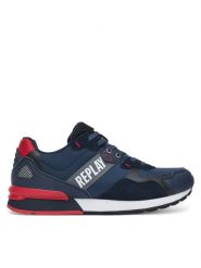 REPLAY Sneakersy GMS1D .000.C0057T Granatowy. Niebieskie buty sportowe casual Replay, bez wzorów, z materiału, bez zapięcia. Za 319.99 zł.