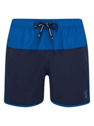 Reebok Szorty kąpielowe "Troy" w kolorze granatowym rozmiar: M. Niebieskie kąpielówki Reebok, m, bez wzorów, z materiału. Za 92.86 zł.