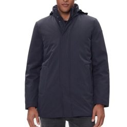 Kurtka GEOX M VINCIT Niebieski. Niebieskie kurtki Geox, m, bez wzorów, z tkaniny, bez kaptura. Za 849.60 zł.