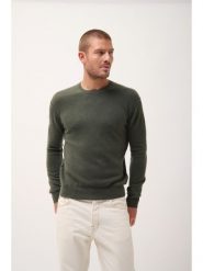 Just Cashmere Kaszmirowy sweter "Noe" w kolorze ciemnozielonym rozmiar: XL. Zielone swetry nierozpinane Just Cashmere, xl, bez wzorów, z kaszmiru, bez kołnierzyka, bez ramiączek. Za 422.05 zł.