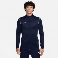 Bluza treningowa męska Nike Park 20. Niebieskie bluzy Nike, m, bez wzorów, bez kaptura. Za 214.00 zł.