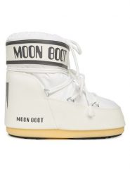 Moon Boot Śniegowce Mb Icon Low Nylon 80D1409340 Biały. Białe śniegowce Moon Boot, z nylonu, bez zapięcia. Za 759.99 zł.