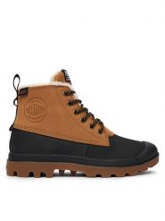 Palladium Trapery Pampa Duck Wl Wp+ 79547-254-M Brązowy. Brązowe trapery Palladium, z materiału, bez zapięcia. Za 699.99 zł.