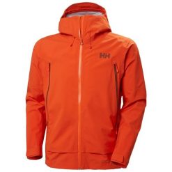 Wodoodporna kurtka Helly Hansen Verglas Infinity Shell. Brązowe kurtki przeciwdeszczowe Helly Hansen, na zimę, m, bez wzorów, bez kaptura. W wyprzedaży za 1,847.50 zł.