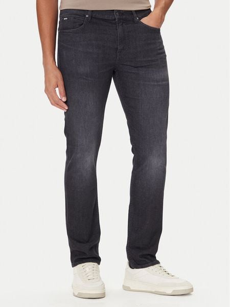 BOSS Jeansy H-Delaware 50550954 Czarny Slim Fit. Czarne jeansy Boss, m. Za 709.99 zł.