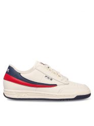 Fila Sneakersy Original Tennis '83 FFM0215.10006 Biały. Białe buty sportowe casual Fila, bez wzorów, ze skóry, bez zapięcia. Za 379.99 zł.