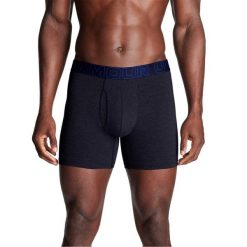 Bokserki męskie UNDER ARMOUR Performance 3-pak. Czarne bokserki Under Armour, m, bez wzorów, z bawełny. Za 159.99 zł.