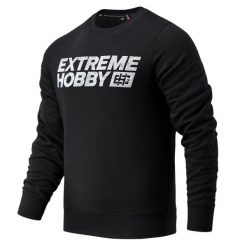 Bluza męska EXTREME HOBBY BLOCK. Białe bluzy EXTREME HOBBY, l, bez wzorów, z bawełny, bez kaptura. Za 239.00 zł.