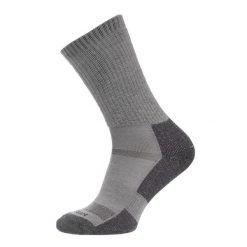Skarpety Trekkingowe Na Giean Enhanced Medium Weight Crew Grey. Szare skarpety NA GIEAN, bez wzorów, z wełny. Za 79.99 zł.