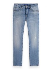 Scotch & Soda Dżinsy - Slim fit - w kolorze błękitnym rozmiar: W36/L32. Niebieskie jeansy Scotch & Soda, l. Za 185.76 zł.