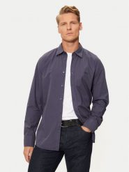 Boss Koszula Relegant 50518304 Granatowy Regular Fit. Niebieskie koszule Boss, l, bez wzorów, z bawełny, bez kołnierzyka, bez ramiączek. Za 239.99 zł.